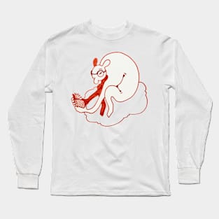 Doodle reading Long Sleeve T-Shirt